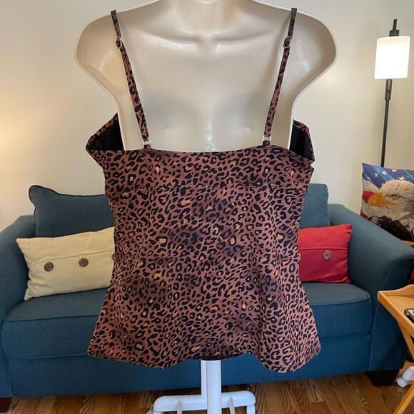 Assets by spanks animal print tankini - Picture 3 of 4